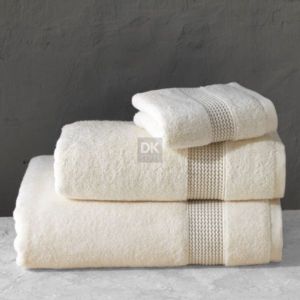 Sicilia 5'li Havlu Bornoz Set Krem L/XL