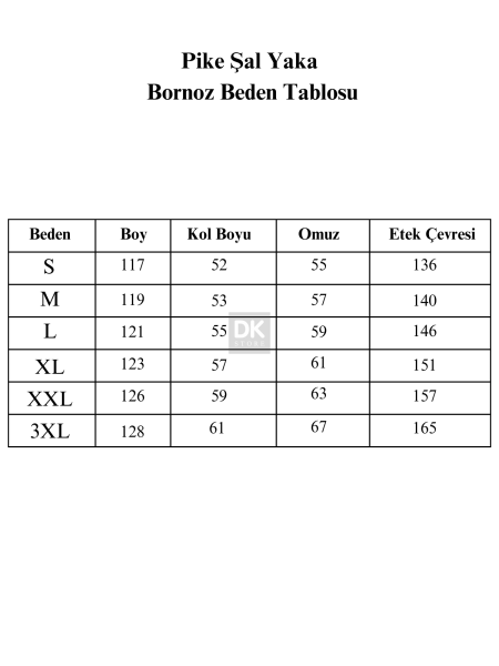EGE PİKE BORNOZ